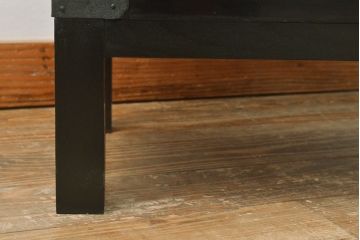 アンティーク庄内箪笥をリペア&カスタム!木製脚を取り付け。(引き出し、チェスト、時代箪笥)