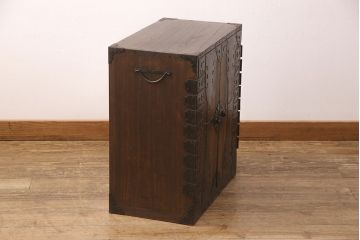 総桐帳場箪笥をリペア&カスタム!高品質リペアを施し、鍵を新規製作。(桐たんす、三国箪笥、時代箪笥)