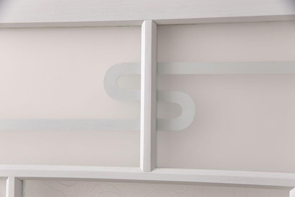 アンティークのガラス扉をリペア&カスタム!幅をリサイズ。(建具、ガラスドア、木製ドア)