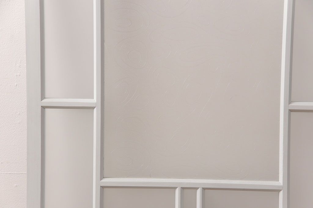 アンティークのガラス扉をリペア&カスタム!幅をリサイズ。(建具、ガラスドア、木製ドア)