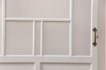 アンティークのガラス扉をリペア&カスタム!幅をリサイズ。(建具、ガラスドア、木製ドア)