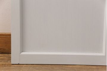 アンティークのガラス扉をリペア&カスタム!幅をリサイズ。(建具、ガラスドア、木製ドア)