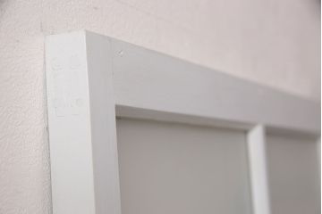 アンティークのガラス扉をリペア&カスタム!幅をリサイズ。(建具、ガラスドア、木製ドア)