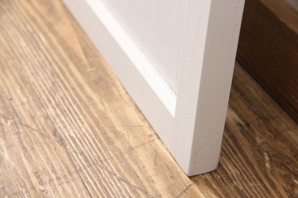 アンティークのガラス扉をリペア&カスタム!幅をリサイズ。(建具、ガラスドア、木製ドア)