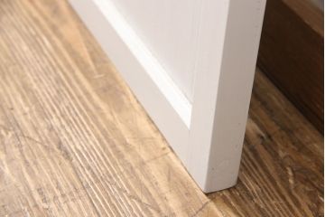 アンティークのガラス扉をリペア&カスタム!幅をリサイズ。(建具、ガラスドア、木製ドア)