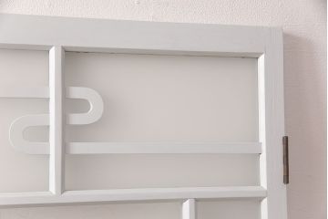 アンティークのガラス扉をリペア&カスタム!幅をリサイズ。(建具、ガラスドア、木製ドア)