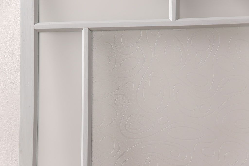 アンティークのガラス扉をリペア&カスタム!幅をリサイズ。(建具、ガラスドア、木製ドア)