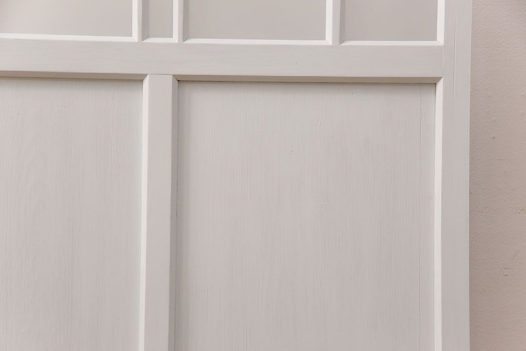 アンティークのガラス扉をリペア&カスタム!幅をリサイズ。(建具、ガラスドア、木製ドア)