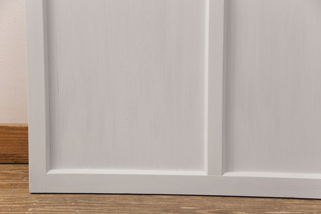 アンティークのガラス扉をリペア&カスタム!幅をリサイズ。(建具、ガラスドア、木製ドア)