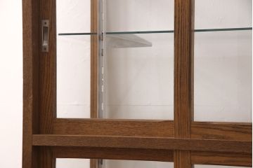 アンティークガラスケースの見た目を変えずに綺麗にリペア!(ショーケース、陳列棚、店舗什器)
