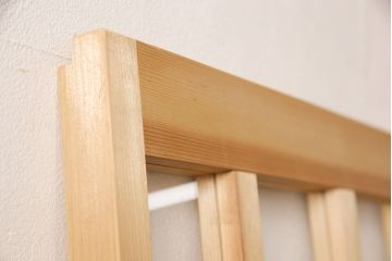 ガラス戸をリペア&カスタム!高さと幅をリサイズし、本体は無塗装のまま仕上げ。(引き戸、格子戸)