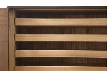 加茂桐層箪笥をリペア&カスタム!高品質リペアを施し、落ち着いた茶色に着色。(桐たんす、衣装箪笥、着物箪笥)