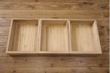 加茂桐層箪笥をリペア&カスタム!高品質リペアを施し、落ち着いた茶色に着色。(桐たんす、衣装箪笥、着物箪笥)