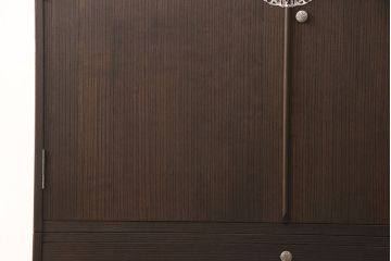 加茂桐層箪笥をリペア&カスタム!高品質リペアを施し、落ち着いた茶色に着色。(桐たんす、衣装箪笥、着物箪笥)