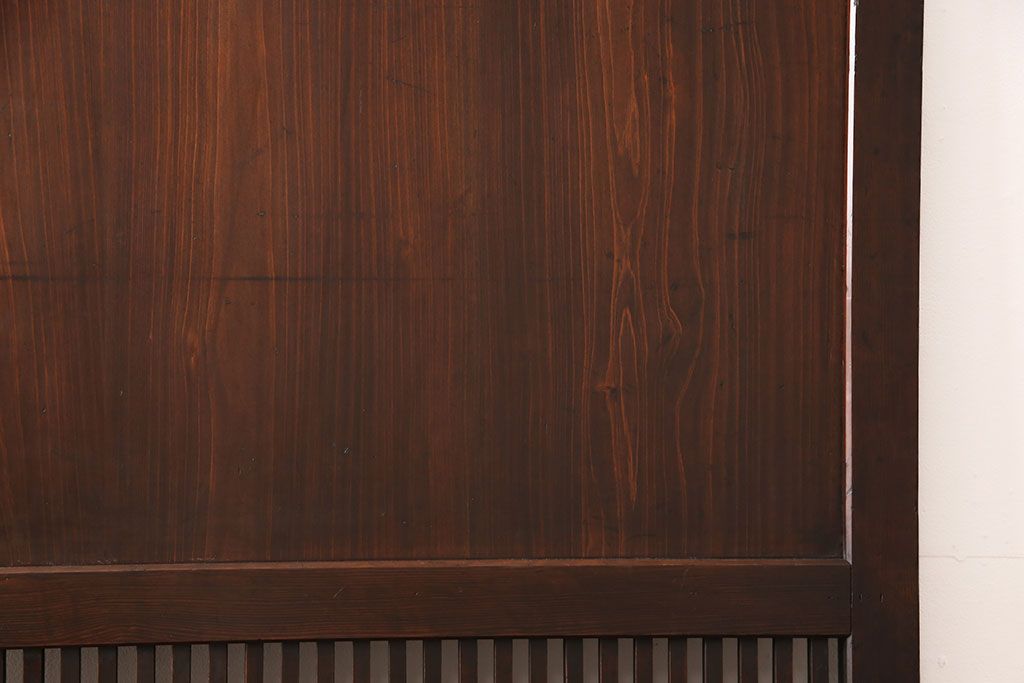 格子帯戸をリペア&カスタム!幅を小さくリサイズ。(引き戸、建具)