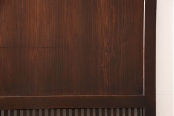 格子帯戸をリペア&カスタム!幅を小さくリサイズ。(引き戸、建具)