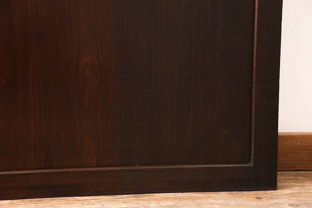 格子帯戸をリペア&カスタム!幅を小さくリサイズ。(引き戸、建具)