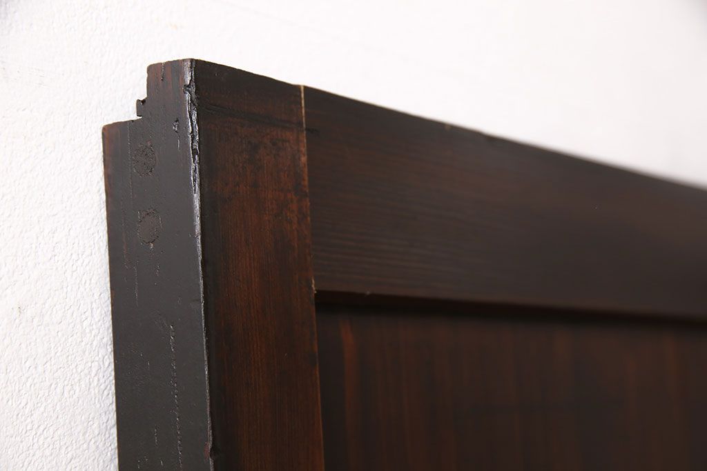 格子帯戸をリペア&カスタム!幅を小さくリサイズ。(引き戸、建具)