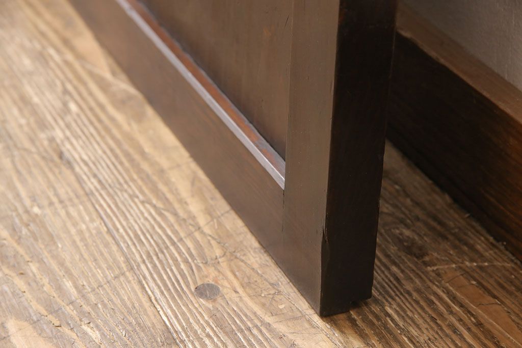 格子帯戸をリペア&カスタム!幅を小さくリサイズ。(引き戸、建具)