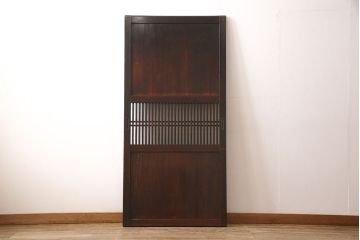 格子帯戸をリペア&カスタム!幅を小さくリサイズ。(引き戸、建具)