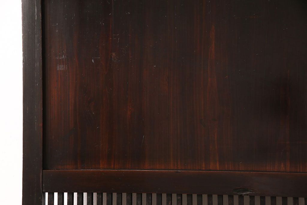 格子帯戸をリペア&カスタム!幅を小さくリサイズ。(引き戸、建具)