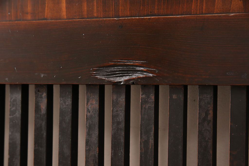 格子帯戸をリペア&カスタム!幅を小さくリサイズ。(引き戸、建具)