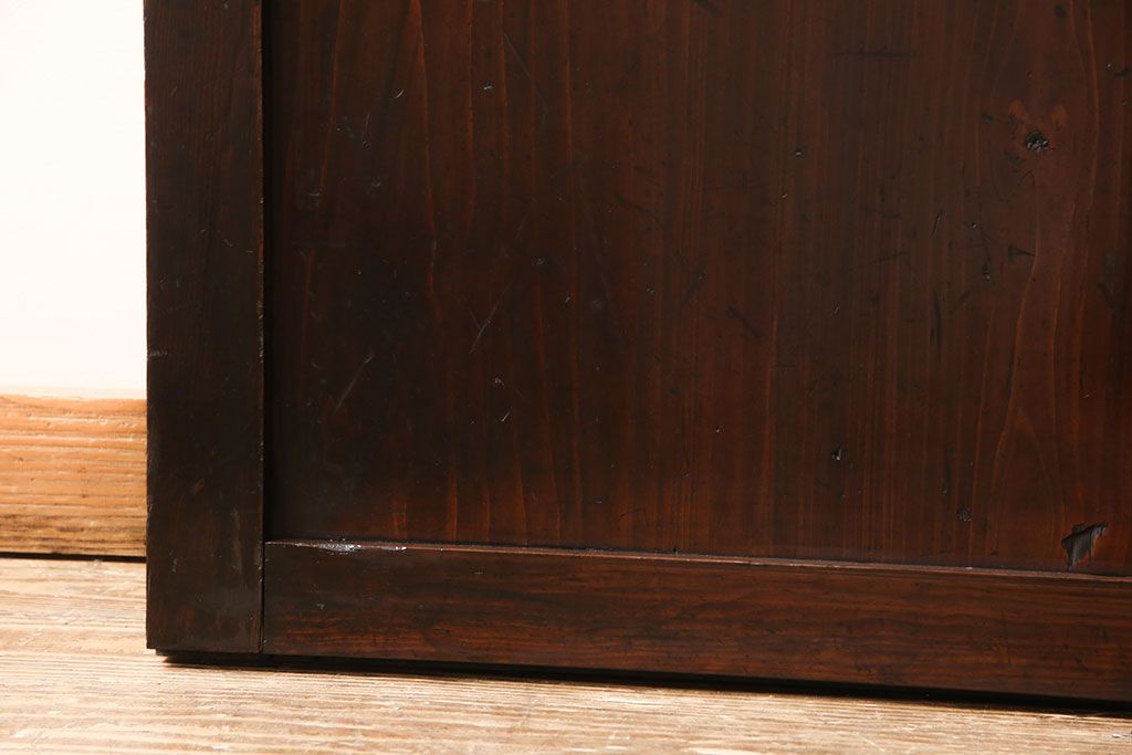 格子帯戸をリペア&カスタム!幅を小さくリサイズ。(引き戸、建具)