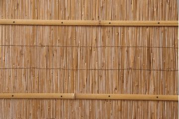 アンティーク御簾戸4枚セットをリペア&カスタム!高さをリサイズし、既存の鴨井・敷居で使えるよう加工。(建具、簀戸、夏障子)