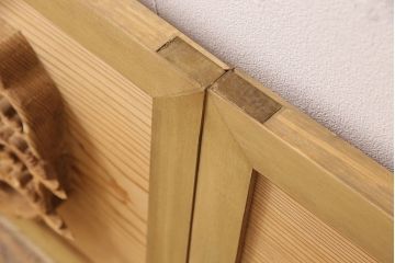 アンティーク彫刻欄間一対をリペア&カスタム!高さと厚みをリサイズ。(建具)