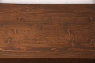 桐箪笥をリペア&カスタム!天板と台輪を取り付けローボードにリメイク。明るめの茶色に着色し仕上げ。(ローチェスト、テレビ台)