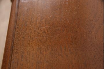 ドレクセルヘリテイジのサイドボードの見た目を変えずに綺麗にリペア!背面に配線用穴あけ加工をしテレビボードに。(リビングボード、テレビ台、収納棚)