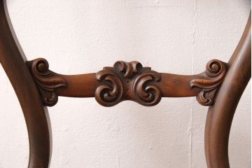 フランスアンティークのダイニングチェアの見た目を変えずに綺麗にリペア!(椅子、イス)