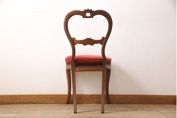 フランスアンティークのダイニングチェアの見た目を変えずに綺麗にリペア!(椅子、イス)