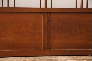 ガラス戸2枚セットをリペア&カスタム!高さと幅をリサイズし、帯部分をすりガラスに変更。(引き戸)