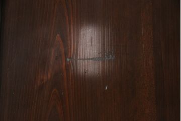 格子戸2枚をリペア&カスタム!高さと幅をリサイズし、吊り戸仕様に加工。引手とガラスを取り付け。(板戸、建具、引き戸)