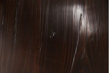 格子戸2枚をリペア&カスタム!高さと幅をリサイズし、吊り戸仕様に加工。引手とガラスを取り付け。(板戸、建具、引き戸)