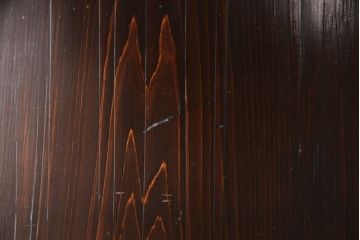 格子戸2枚をリペア&カスタム!高さと幅をリサイズし、吊り戸仕様に加工。引手とガラスを取り付け。(板戸、建具、引き戸)