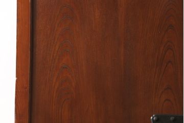 アンティーク蔵戸をリペア&カスタム!高さと幅をリサイズし、吊り戸仕様に加工。合わせて戸枠も新規製作。(玄関戸、引き戸、建具)