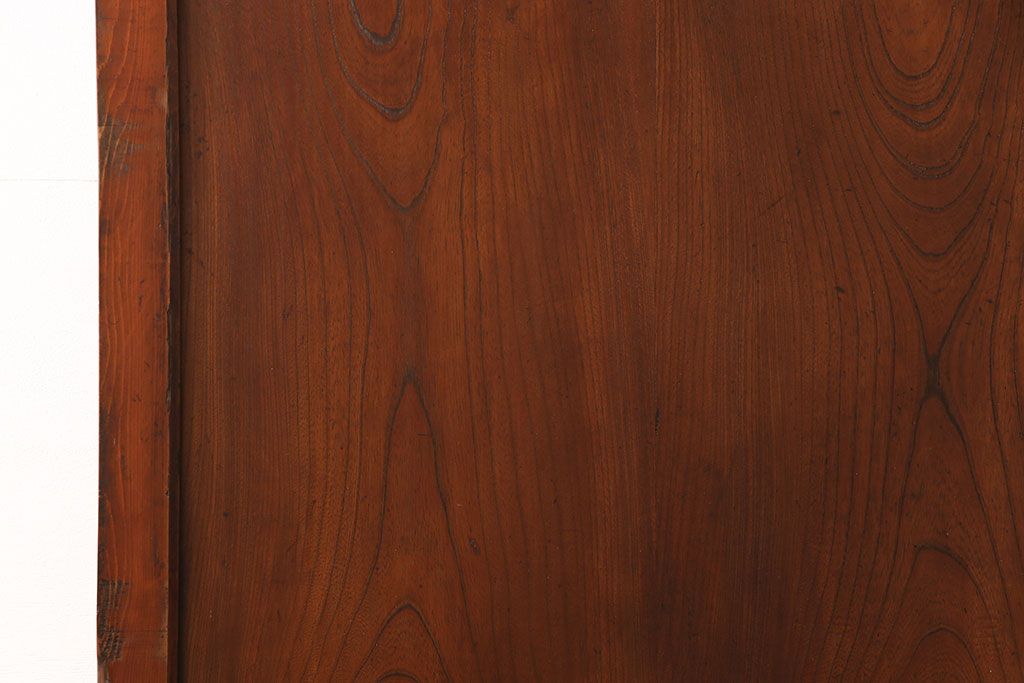 アンティーク蔵戸をリペア&カスタム!高さと幅をリサイズし、吊り戸仕様に加工。合わせて戸枠も新規製作。(玄関戸、引き戸、建具)