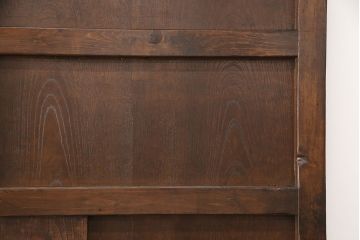 アンティーク蔵戸をリペア&カスタム!高さと幅をリサイズし、吊り戸仕様に加工。合わせて戸枠も新規製作。(玄関戸、引き戸、建具)