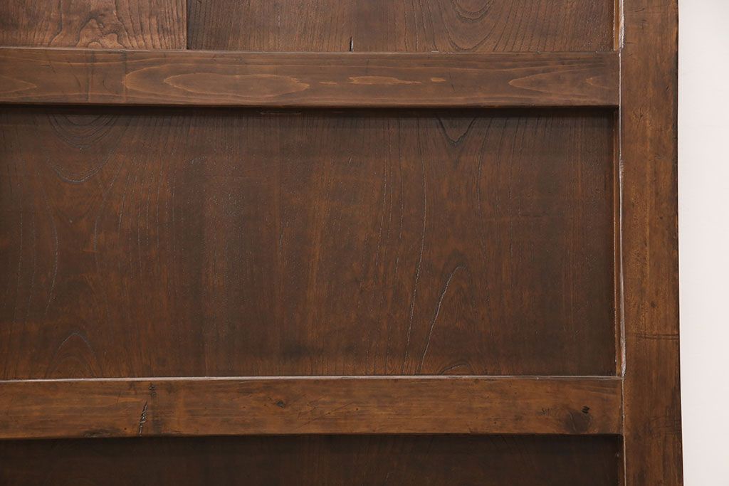 アンティーク蔵戸をリペア&カスタム!高さと幅をリサイズし、吊り戸仕様に加工。合わせて戸枠も新規製作。(玄関戸、引き戸、建具)