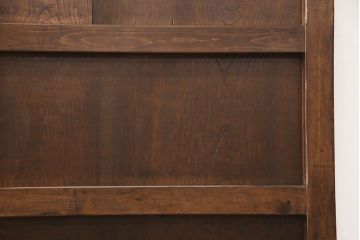 アンティーク蔵戸をリペア&カスタム!高さと幅をリサイズし、吊り戸仕様に加工。合わせて戸枠も新規製作。(玄関戸、引き戸、建具)