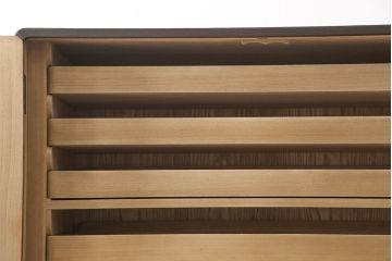 総桐箪笥をリペア&カスタム!高品質リペアを施し、全体をダークブラウンに着色し仕上げ。(着物箪笥、衣装箪笥)