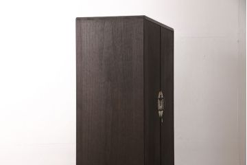 総桐箪笥をリペア&カスタム!高品質リペアを施し、全体をダークブラウンに着色し仕上げ。(着物箪笥、衣装箪笥)