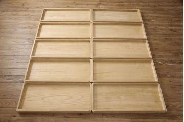 総桐箪笥をリペア&カスタム!高品質リペアを施し、全体をダークブラウンに着色し仕上げ。(着物箪笥、衣装箪笥)