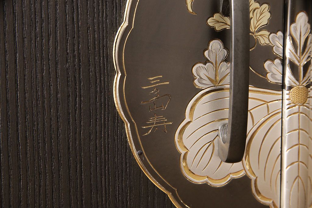 総桐箪笥をリペア&カスタム!高品質リペアを施し、全体をダークブラウンに着色し仕上げ。(着物箪笥、衣装箪笥)