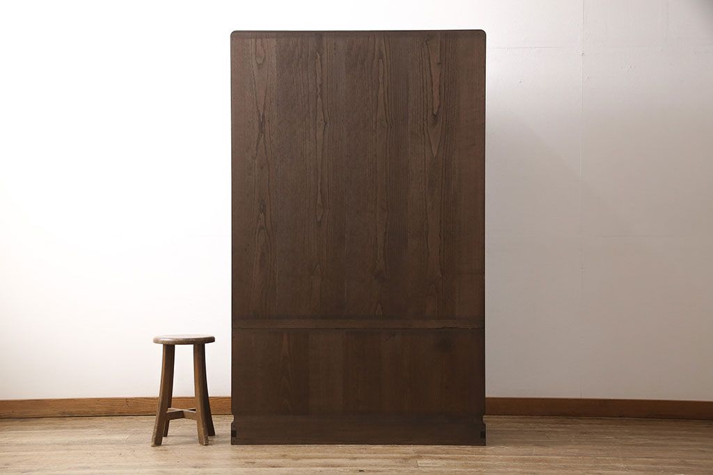 総桐箪笥をリペア&カスタム!高品質リペアを施し、全体をダークブラウンに着色し仕上げ。(着物箪笥、衣装箪笥)