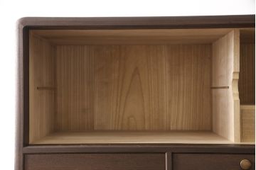 加茂総桐箪笥をリペア&カスタム!高品質リペアを施し、ブラウンに着色し仕上げ。(着物たんす、和服タンス)