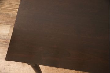 松本民芸家具のダイニングテーブルをリペア&カスタム!デザインは変えずに奥行きをカットし、カット部分を本体に合わせて着色。(作業台)