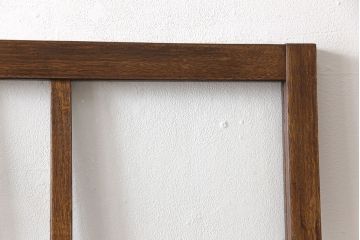 ガラス扉をリペア&カスタム!高さを高くリサイズし、ガラスを気泡ガラスに変更。蝶番・取っ手・猫用出入り口を取り付け。(ドア、建具)